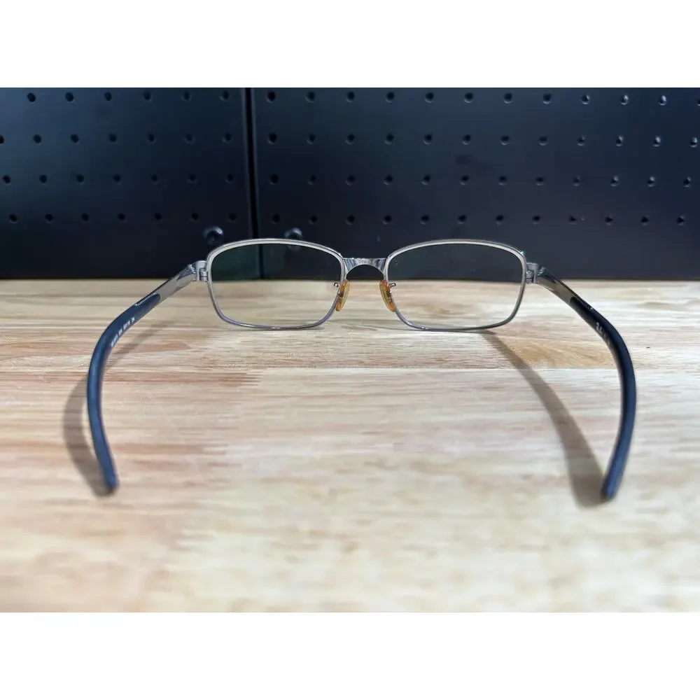 Ray Ban RB 3413 004 Rectangle Gunmetal Gray Eye Glasses 59-18 3N